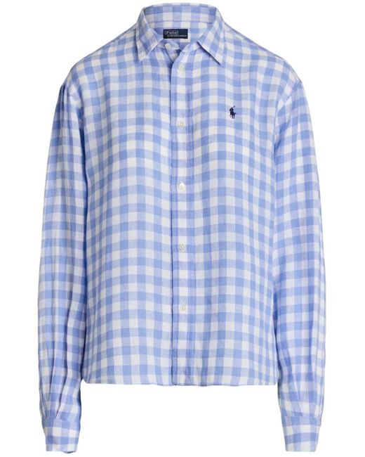 Camicia a quadretti di Polo Ralph Lauren in Blue