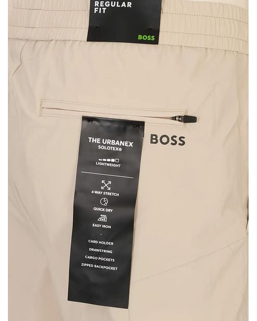 Boss White Pantalon Cargo The Urbanex for men
