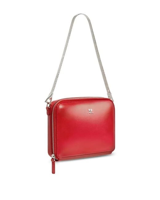 Courreges Red Cloud Chained Bag
