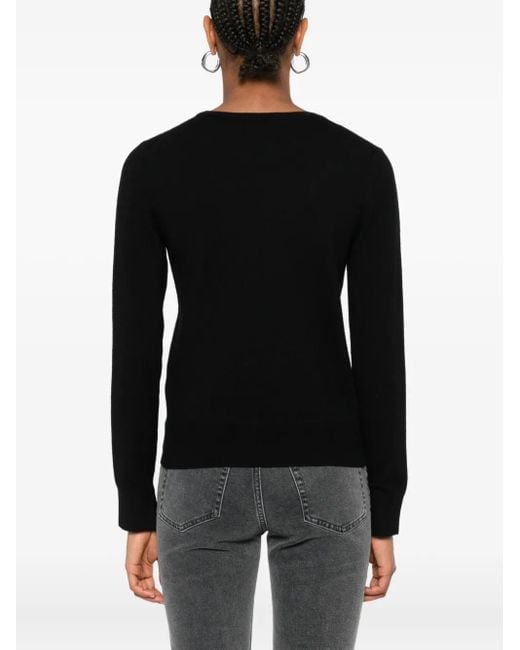 Marc O' Polo Black Langärmeliger Pullover Mit Rundem Ausschnitt