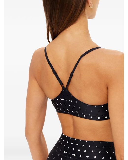 Reggiseno Sportivo Zoe Con Stampa di The Upside in Black