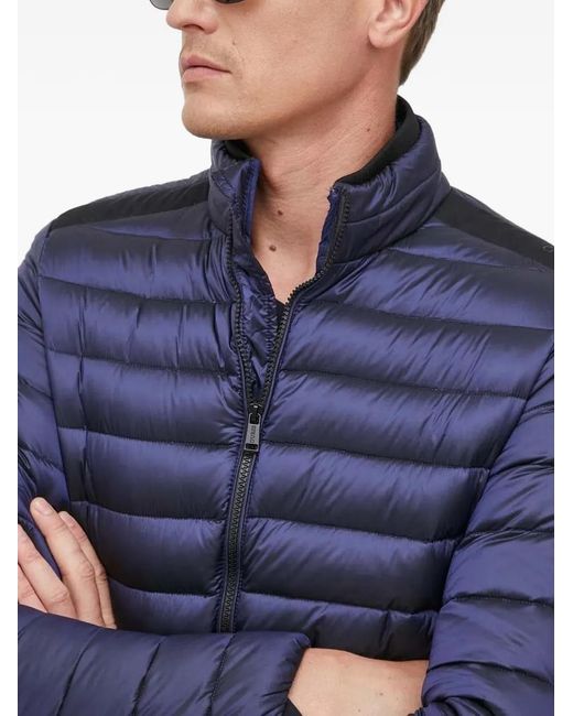 Guess Blue Quilted Jacket for men