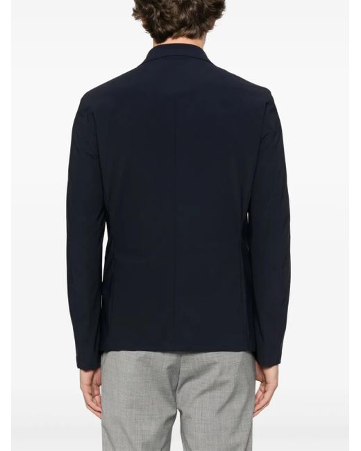 Eraldo Blue Peak-Lapels Blazer for men
