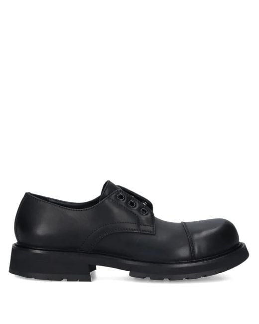 Balenciaga Black Truck Derby Shoes