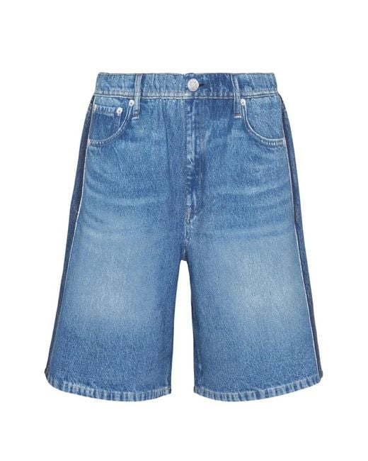 Rag & Bone Blue Miramar Mckenna Shorts