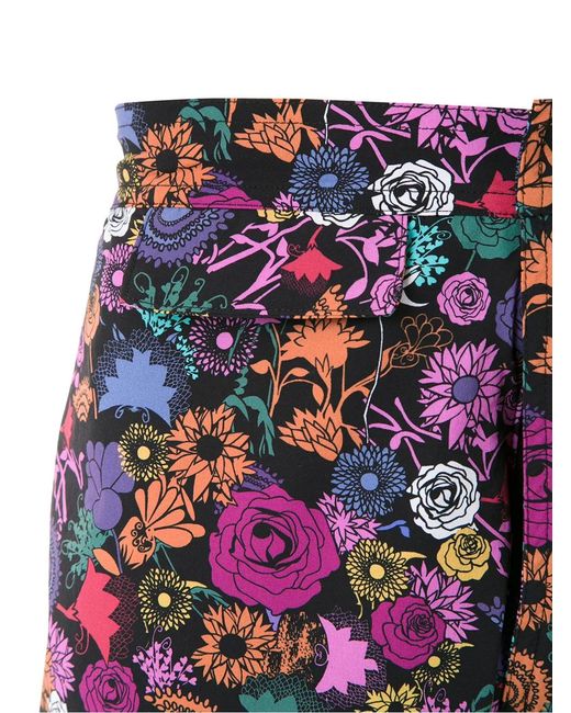 Amir Slama Blue Printed Swim Shorts for men