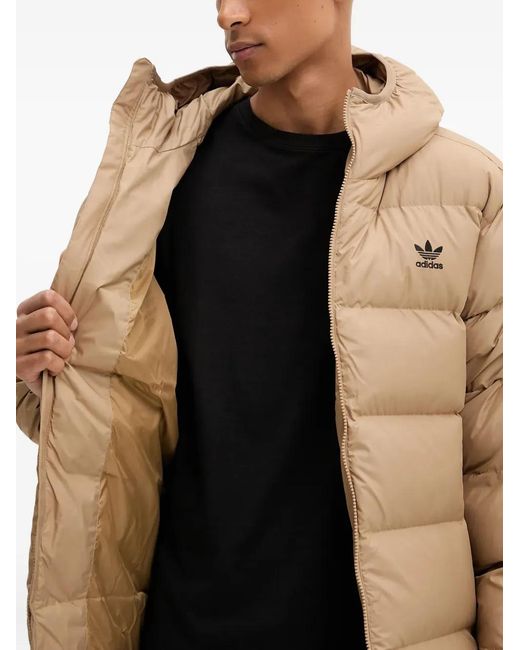 Adidas Natural Hooded Padded Jacket for men