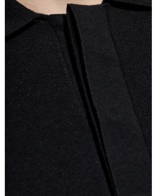 Lisa Yang Blue Carl Polo Shirt for men
