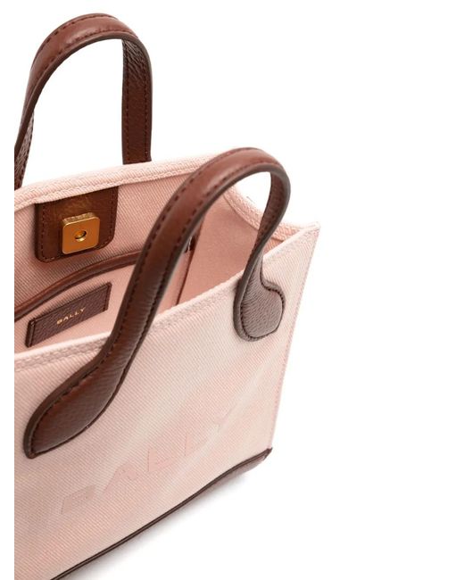 Bally Pink Mini Bar Tote Bag