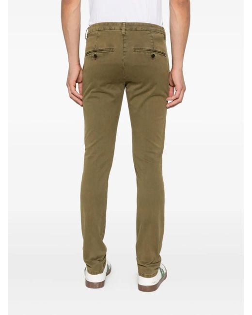 Pantalones Chinos Gaubert Dondup de hombre de color Green