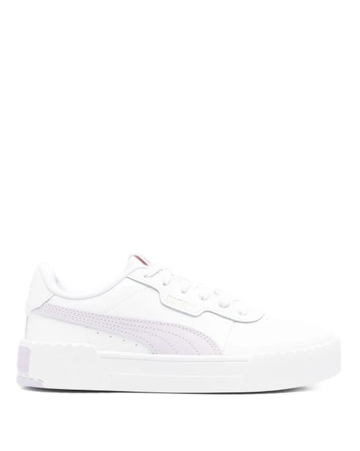 PUMA White Carina Sneakers