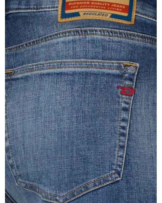 DIESEL Blue D-Ebbey Flare Jeans