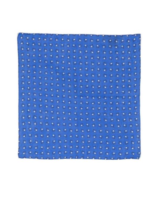 Pañuelo de bolsillo con estampado gráfico Church's de hombre de color Blue