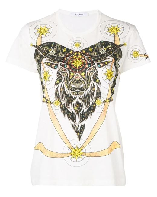 Givenchy プリント Tシャツ Metallic