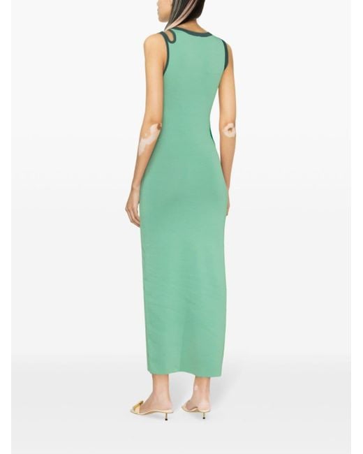 Sir. The Label Green Salvador Kleid mit Cut-Outs