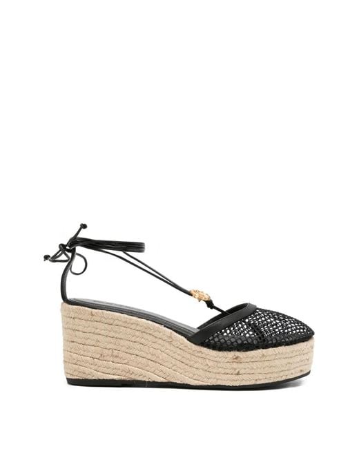 Farm Rio Natural Sea Lace-Up Espadrilles