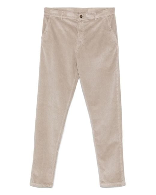 Canali Natural Corduroy Trousers for men