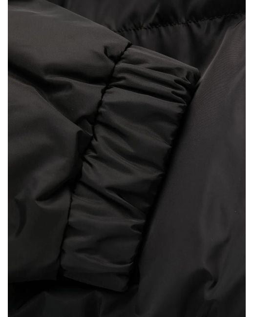 Prada Black Re-nylon Down Coat