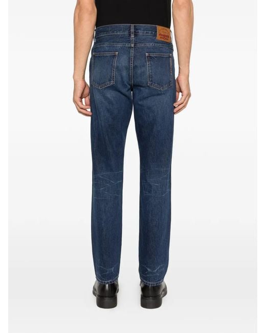 Dolce & Gabbana Blue Five-Pocket Jeans for men