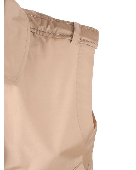 Peserico Natural Buttoned Vest