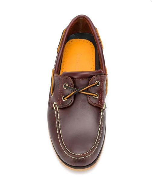 Timberland Brown Classic Boat Shoes for men