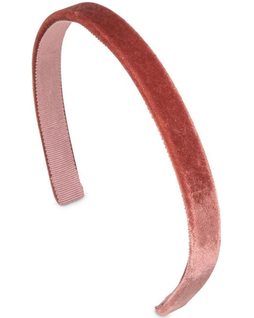 Jennifer Behr White Lacey Velvet Headband