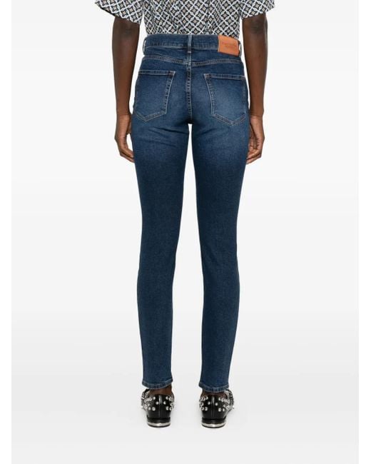Marc O' Polo Blue Skara Five-Pocket Faded Jeans