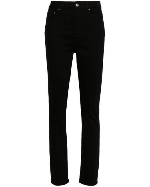 Claudie Pierlot Black Halbhohe Skinny-Jeans