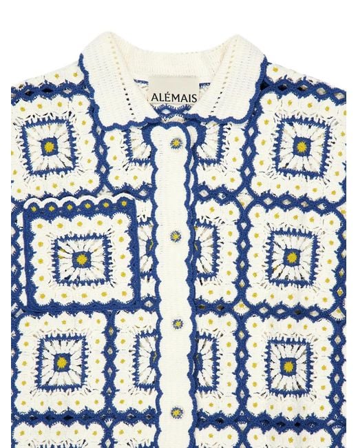 ALÉMAIS Blue Dolly Shirt
