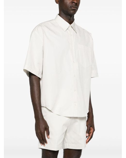 Camisa con bordado Ami de Coeur AMI de hombre de color White