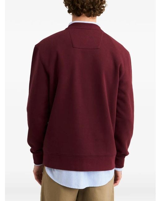 Pringle of Scotland Red Crew Neck Sweatshirt for men