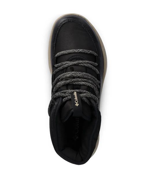Columbia Black Padded Lace-Up Boots