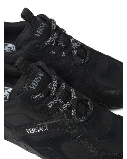 Versace Black Galaxia Sneakers