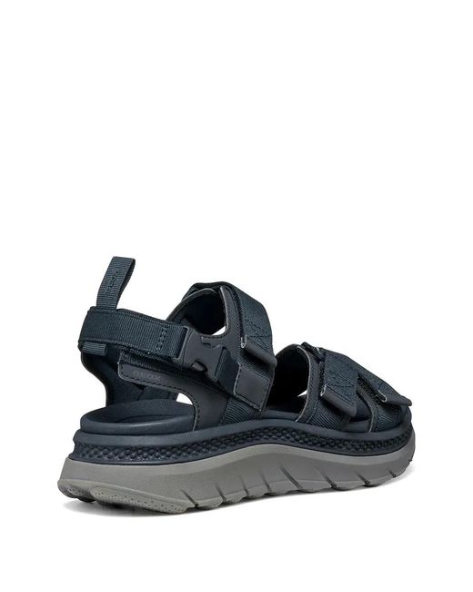 Geox Blue Sandales À Attache Scratch for men