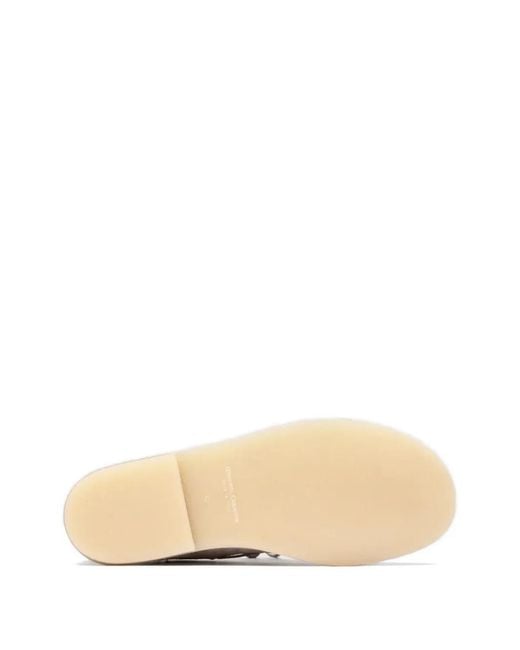 Officine Creative Natural Love 101 Suede Boat Shoes for men