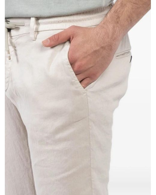 Mason's Gray Drawstring Trousers for men