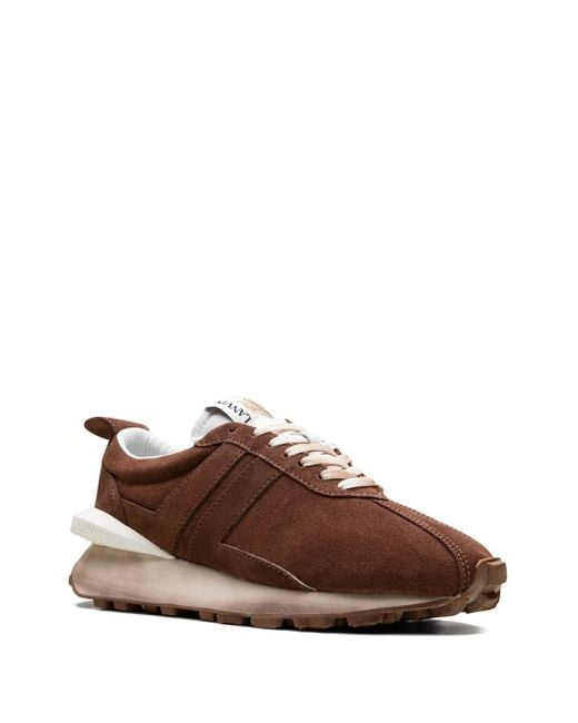 Lanvin Brown Bumper Sneakers for men