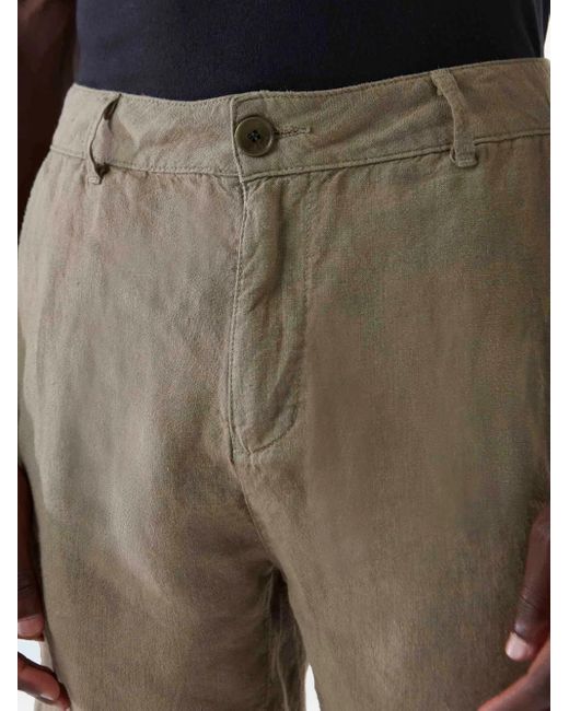 Osklen Natural Linen Shorts for men