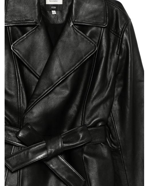 Reformation Black Veda Jaden Jacket