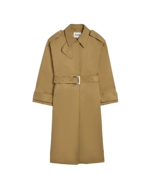 Apparis Natural Joan Belted Trench Coat