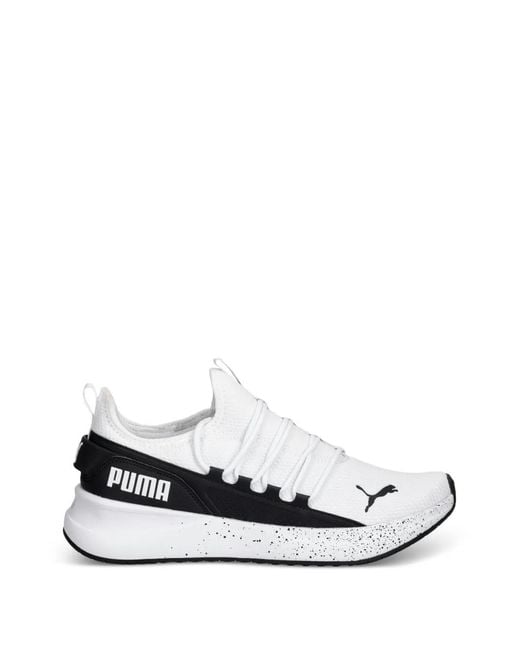 PUMA White Softride Carson 2 Pulse Speckled Sneakers for men