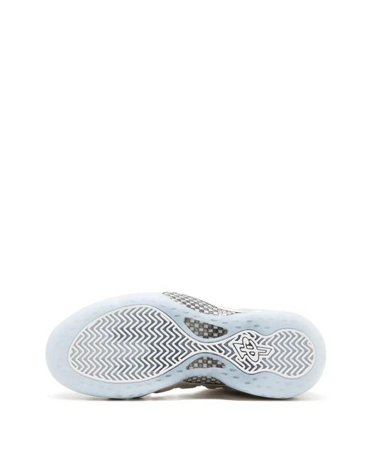 Nike White Womens Air Foamposite One 'silver' Shoes
