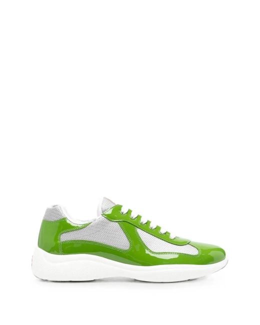 Prada Green Trainers for men
