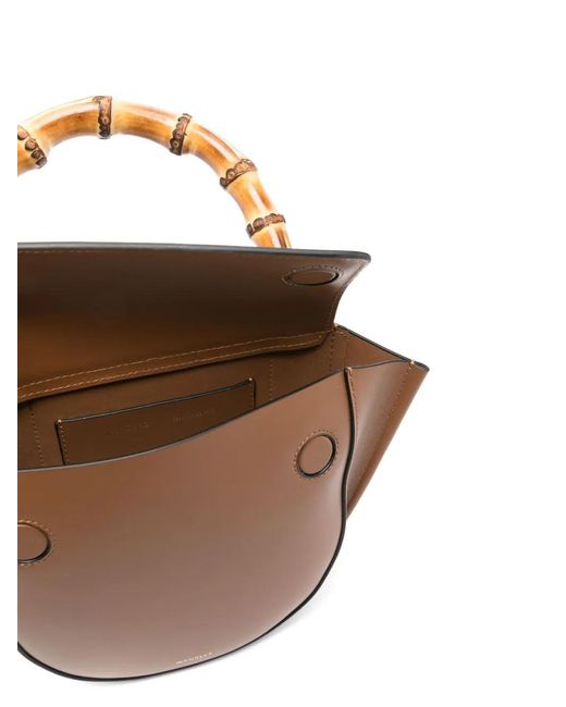 Wandler Brown Mini Hortensia Cross Body Bag