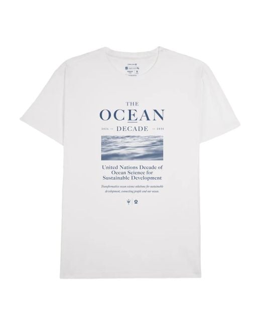 T-Shirt The Ocean Decade Osklen pour homme en coloris White