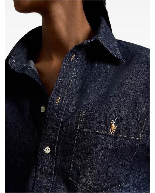 Polo Ralph Lauren Blue The Big Denim Shirt
