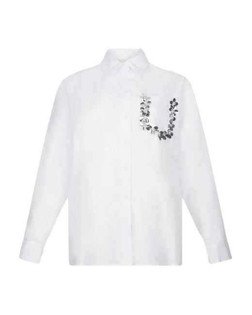 Liu Jo デコラティブ シャツ White