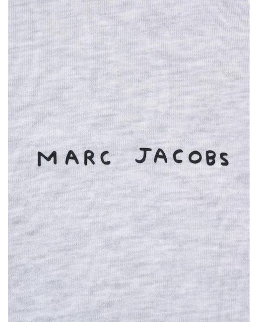 Marc Jacobs White Joy Graphic Cotton Hoodie