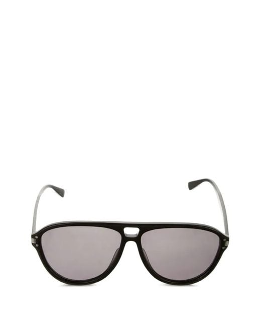 Amiri Black Logo Pilot-Frame Sunglasses for men