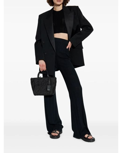 Etro Black Crop Top